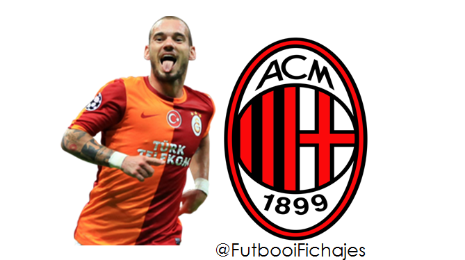 Lideres_Futbol's tweet photo. #Fichajes: 

Según [Sport Mediaset] Wesley Sneijder podria salir del Galatasaray y se nuevo jugador del AC Milan. http://t.co/Nw3ra6tJy9