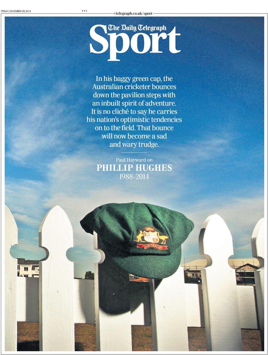 Portada de The Telegraph del 28 de Noviembre