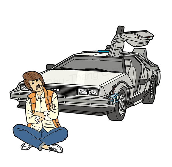 デロリアンのtwitterイラスト検索結果 古い順