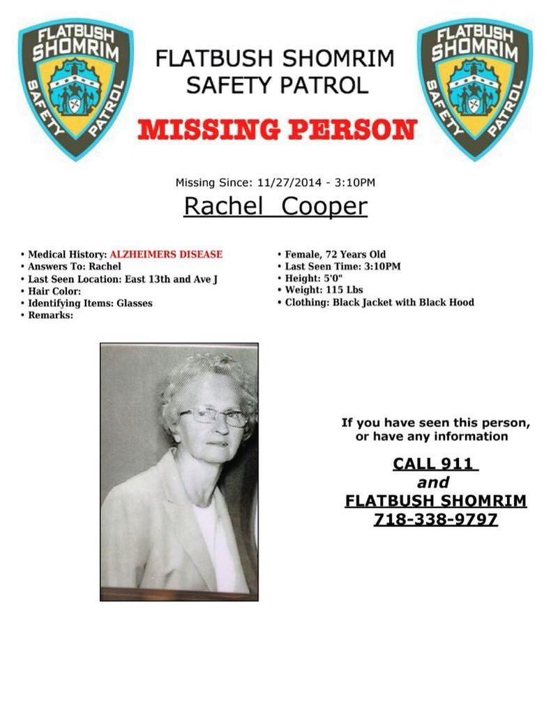ShomrimBrooklyn's tweet image. FSSP: Search being established for a missing elderly Alzheimer's patient. Command setup at Ave J &amp;amp; East 13.