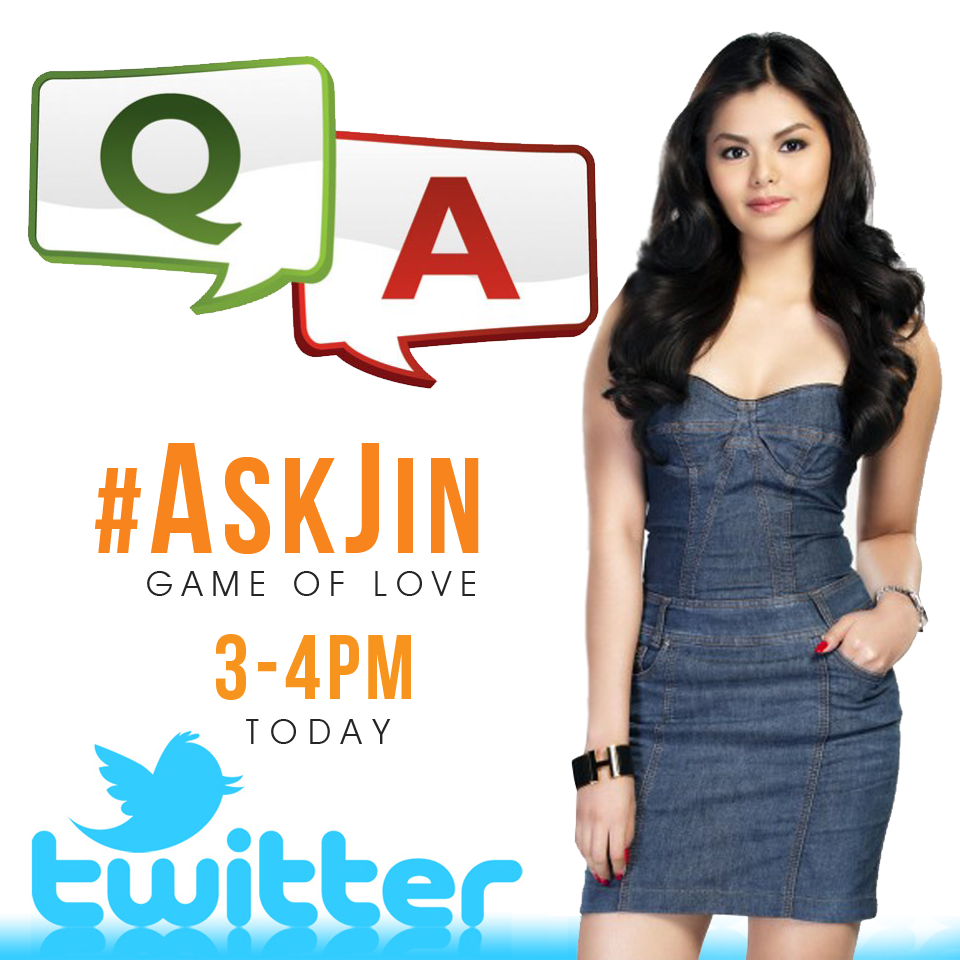 CHANELians's tweet photo. Q&amp;A session this afternoon 3-4pm with  @ChanelMMorales ☺

 #AskJin
#GameOfLove
#GameOfLoveOnTV5
#GOL
#TvSeries http://t.co/TdzGLz2TJu