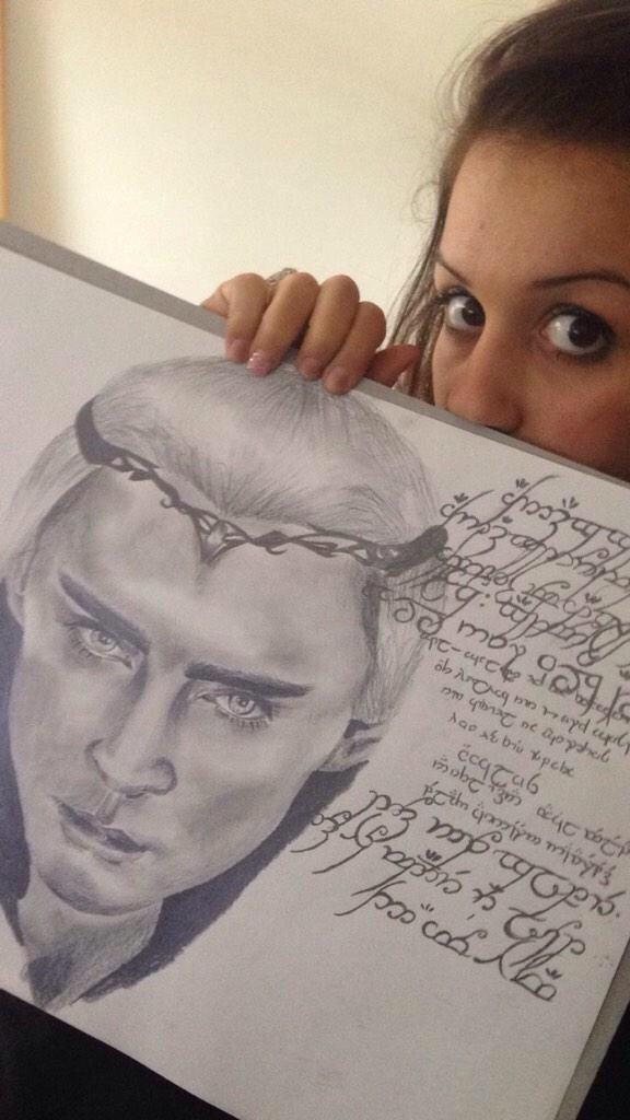 rivendellqueen7's tweet photo. @leepace do you like the drawing I did of you? http://t.co/izNHfQ8QER