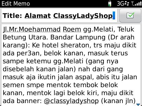classyladyshop's tweet photo. ALAMAT OFFLINE KAMI :) KONFIRMASI KEDATANGAN DULU JIKA INGIN OFFLINE KE HOMESTORE. MOHON DATENG SESUAI JAM OPEN ☺️http://t.co/PlmDR9QxTW