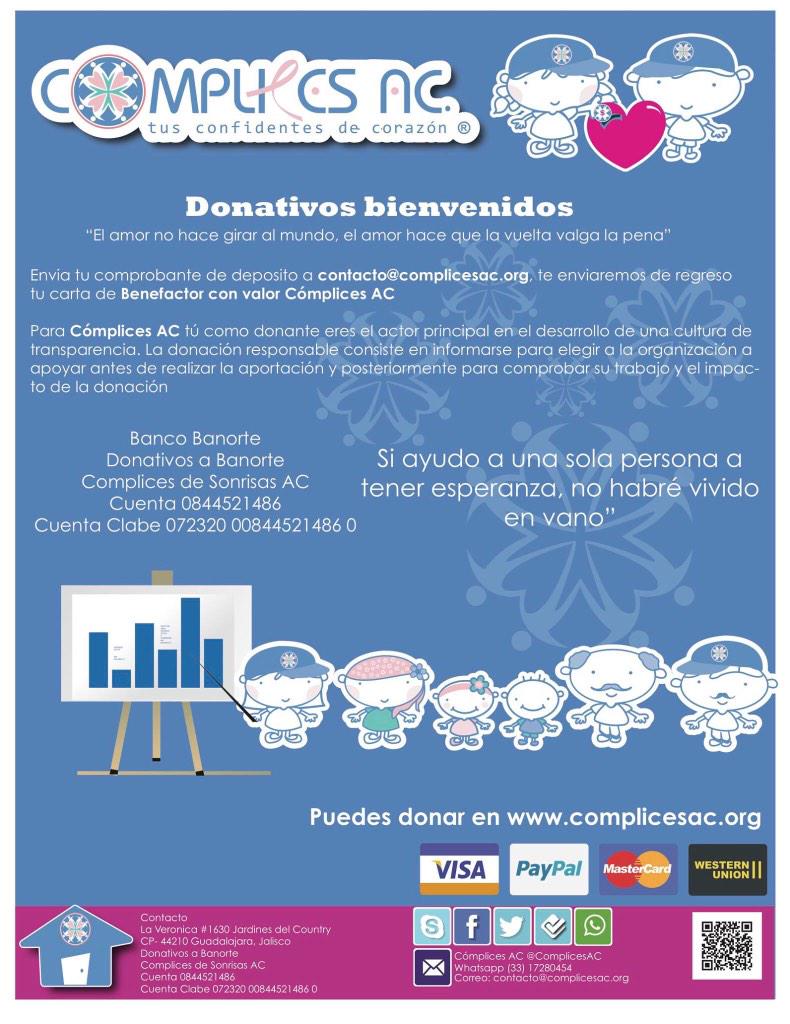 ComplicesAC's tweet photo. Tu puedes hacer la diferencia se un cómplice...@DrRogelioGlez @MDFuentesM @HospitalCivil @Melbaleny @LosHappyMX http://t.co/LCszhf9T7N