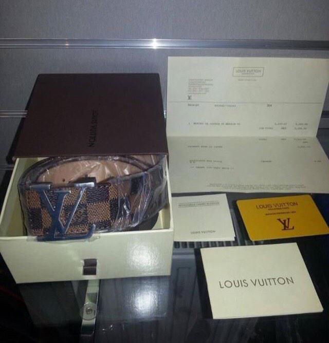 AClassStore's tweet image. LV belt with box &amp;amp; paperwork £75 including postage