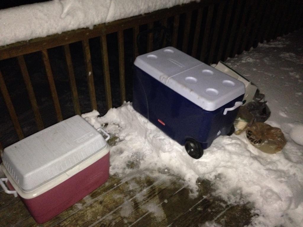 Thomas14J's tweet image. Current refrigerator #stillnopower