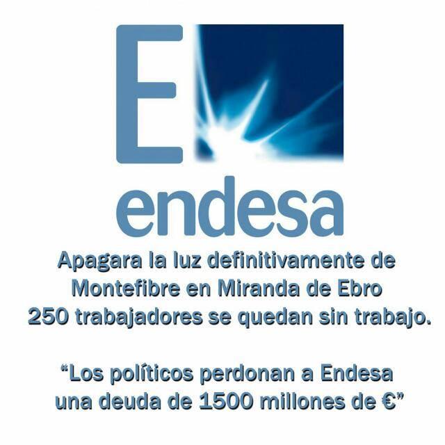 ecorepublicano's tweet photo. #Endesa manda a la calle a 250 trabajadores de una fábrica textil.
http://t.co/PCeF8syiTZ http://t.co/MteOLgX9OL