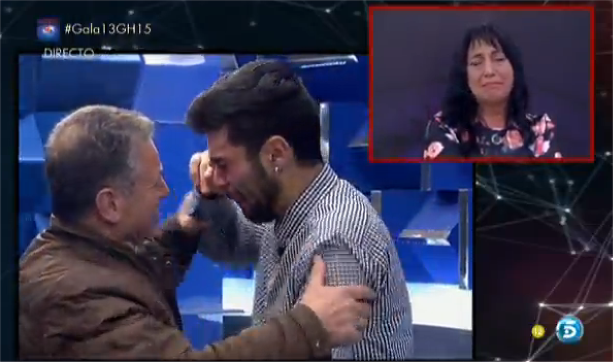 JGRBarna's tweet photo. Hugo como concursante puede gustar más o menos pero sus emociónes y sus lágrimas nacen del corazón" #GHDirecto http://t.co/CWqFVtLowj