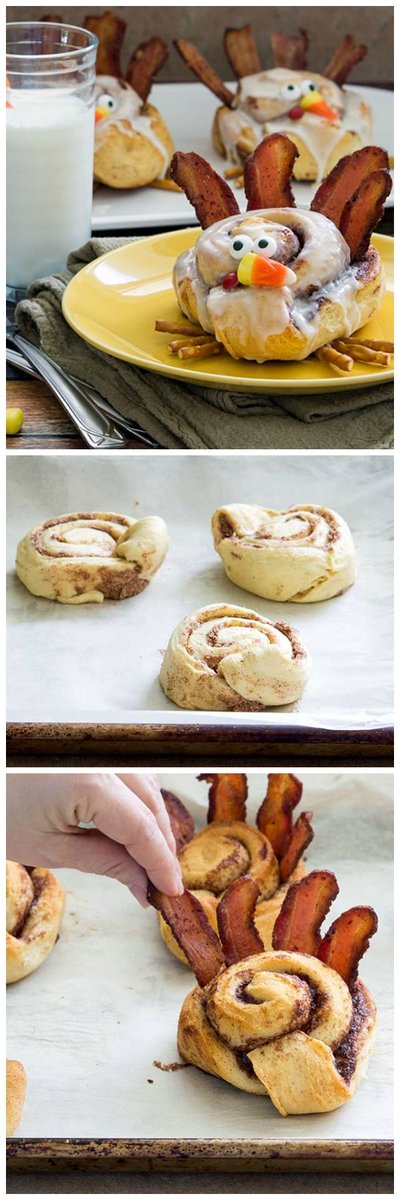BeeVintageYYC's tweet photo. Cinnamon Roll Turkeys...check out the recipe:   https://t.co/zFDJ1Eqbv0 http://t.co/UQ98yjEbxo
