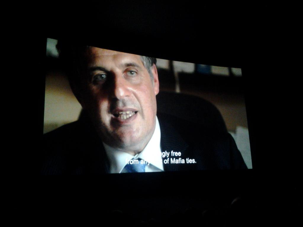 robboos's tweet photo. #latrattativa film incredibile e imperdibile @SabinaGuzzanti #idfa2014 #Amsterdam http://t.co/O5zsCn9yvG