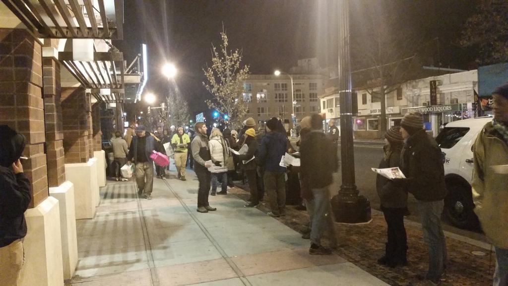 Right now! We're outside the Georgia Ave Walmart supporting #walmartstrikers and <a href="/ForRespect/">United for Respect</a>