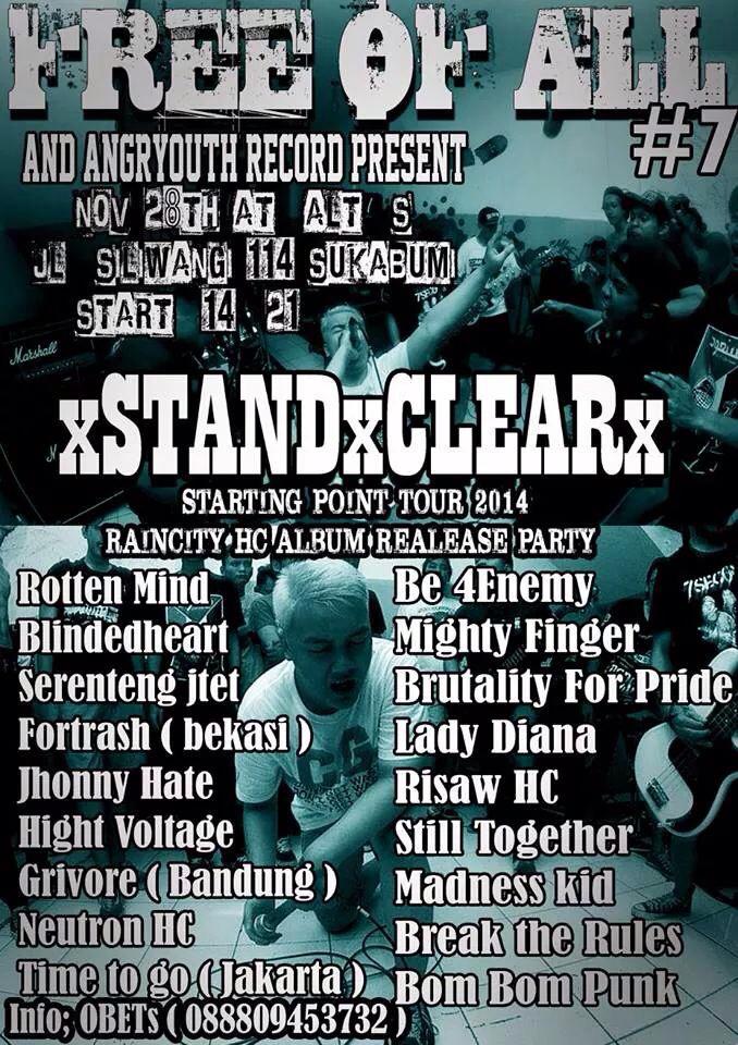 Hari ini live at free of all #7 lets join us!!!