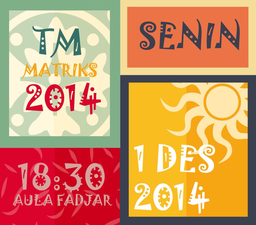 Matriks2014_'s tweet photo. Selamat pagi adik-adik jangan lupa untuk datang TM matriks hari senin tgl 1 Des 2014 jam 18.30 di aula fadjar :) http://t.co/2DOTl4XiPG