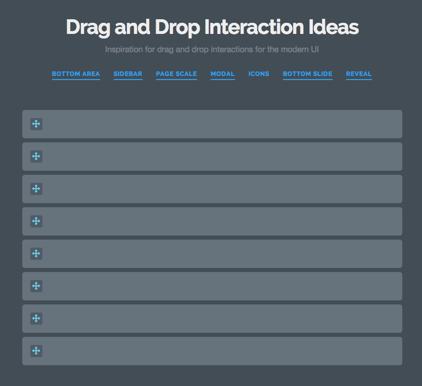 Drag and Drop Interaction Ideas buff.ly/1xJTPxC