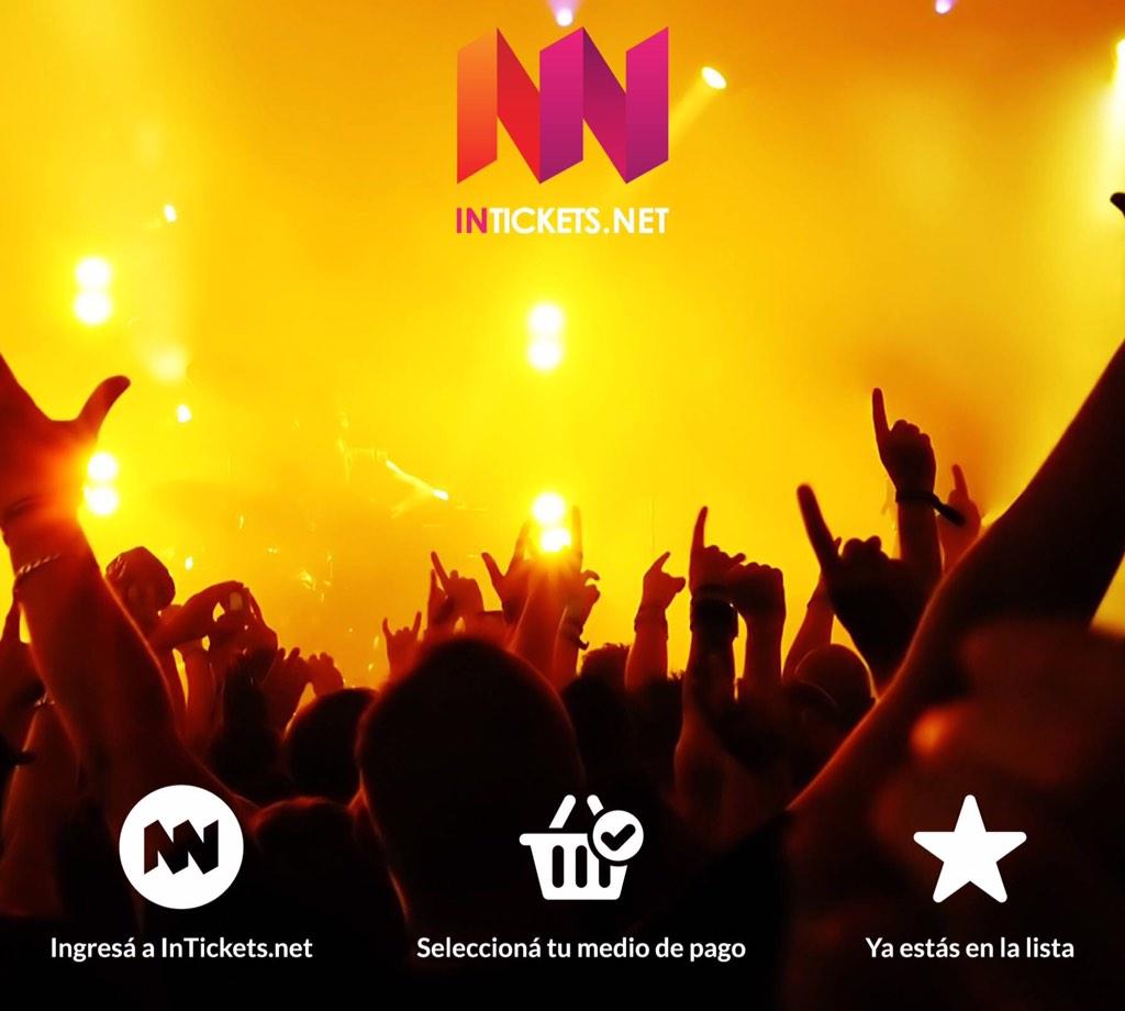InTicketsAR's tweet photo. Ingresa a In Tickets, buscá tu evento de interés, pagá tu entrada  y disfrutá. Acceso fácil, seguro y ecológico! http://t.co/Z23C7gyGVS