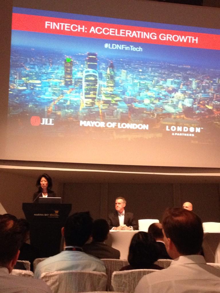 eileentso's tweet photo. this region is key for global impact MT @MyKron "Collaboration across borders is crucial..." @eileentso #ldnfintech http://t.co/IxpCH43sGy