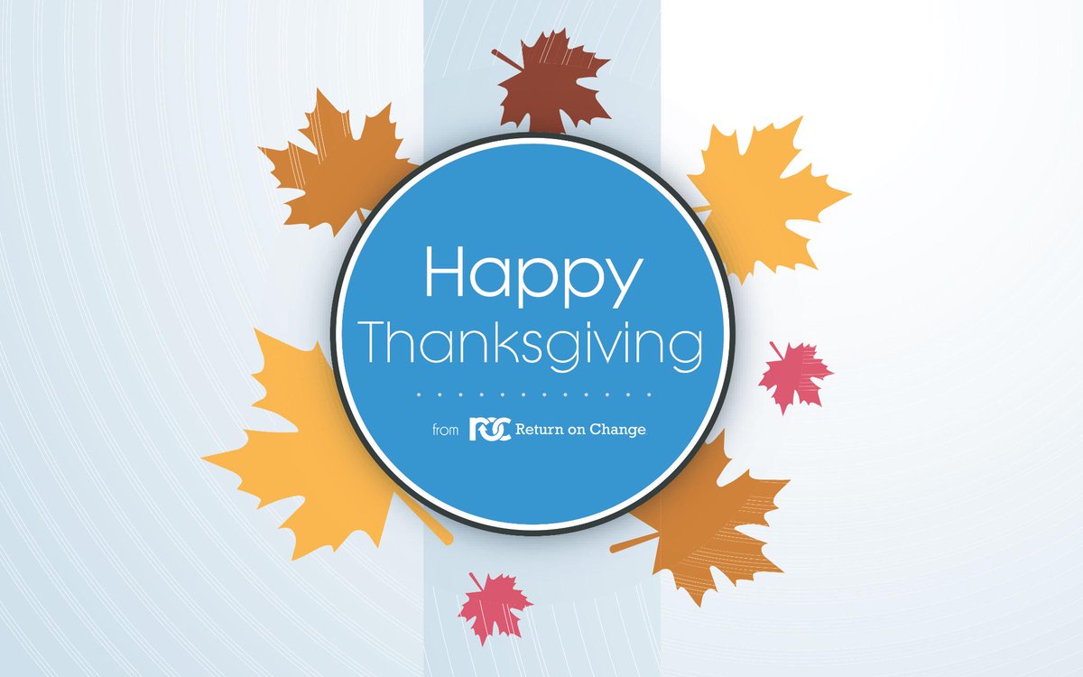 Happy #Thanksgiving from the RoC family to yours!