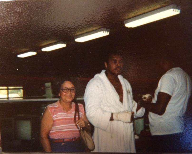 My Grandmother with Ali.