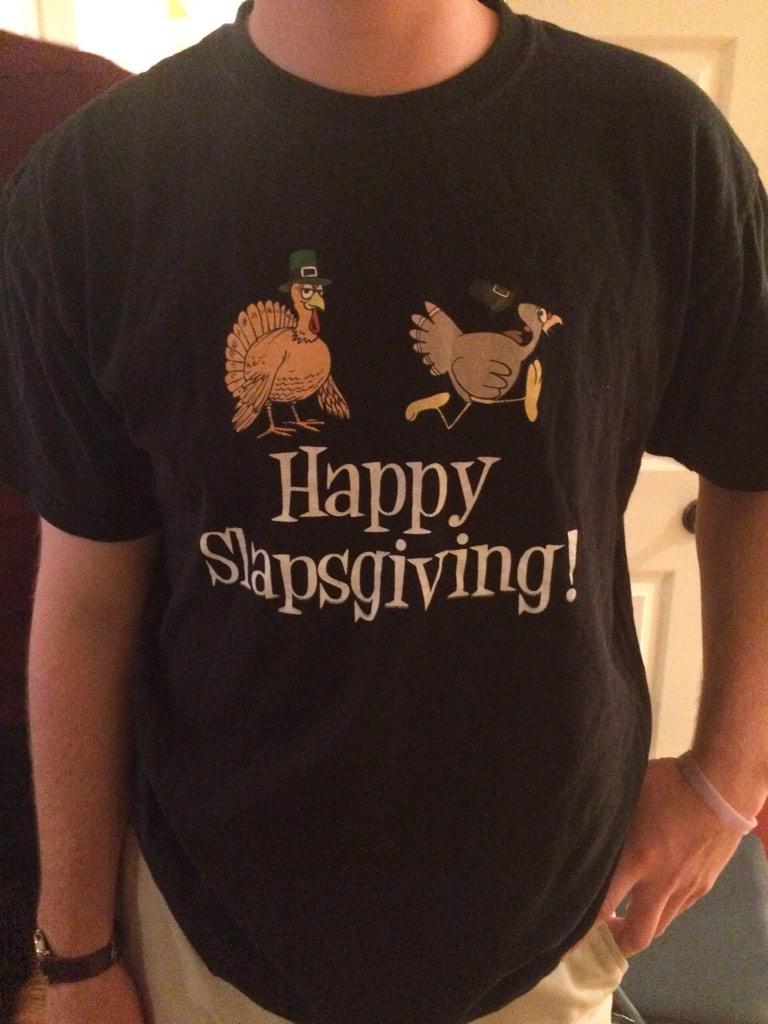 Happy Slapsgiving.