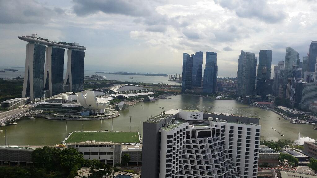 ilovegamdong's tweet photo. Arrived in Singapore   Beautiful Singapore~  good view~ http://t.co/025EPnqaYZ