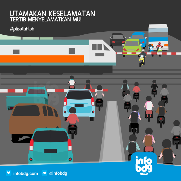 infobdg's tweet photo. Tetap sabar dlm berkendara yah taruwit, utamakan keselamatan #plisatuhlah http://t.co/wazJCIIpXA