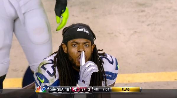 DefPenSports's tweet image. This pretty much describes the #SEAvsSF game in a nutshell