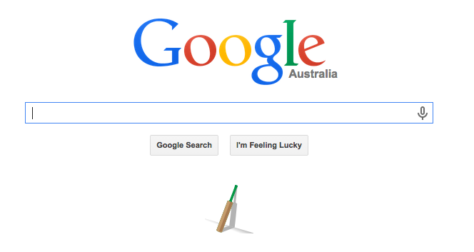 Nice touch Google Australia, #63NotOut #PutYourBatsOut  #PhilHughes