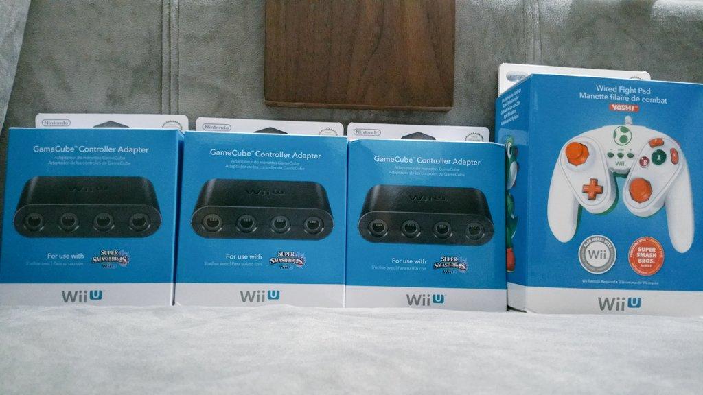 Slush_HD's tweet image. Looky what I found during my #BlackFriday adventures  #GameCubeControllerAdapter #YoshiFightPad
