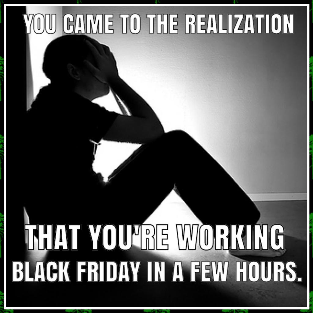 Ikeihiekwe's tweet image. My sympathy to retail workers. #blackfriday #retailworkerprobs