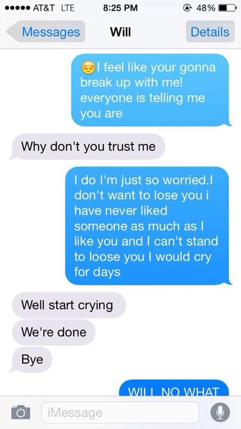 Funny Texts on Twitter: "My sisters 7th grade break up 