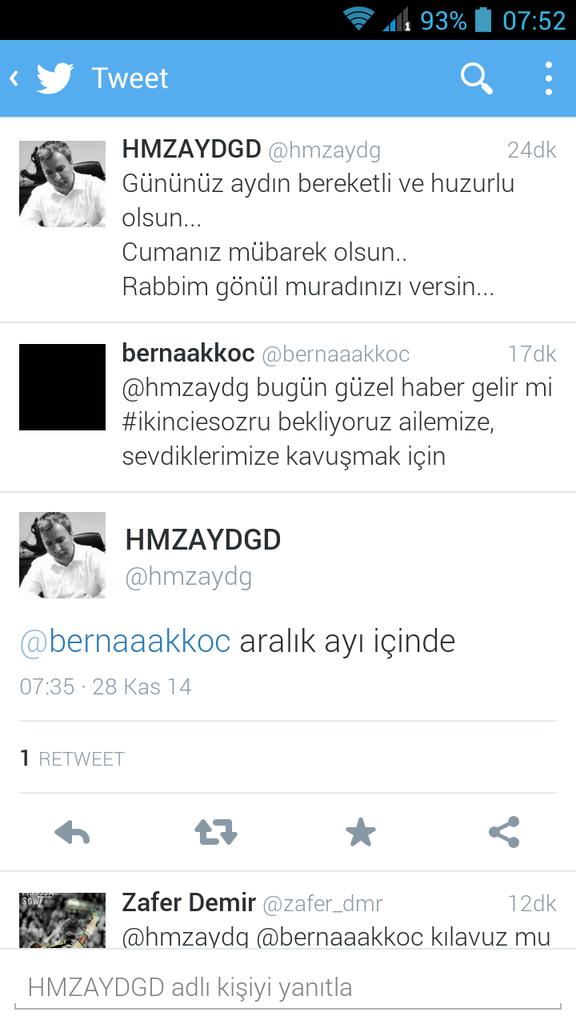 beomerulug's tweet photo. #ikinciesozru Hayırlısıyla insaallah http://t.co/H4DZkJdFiM