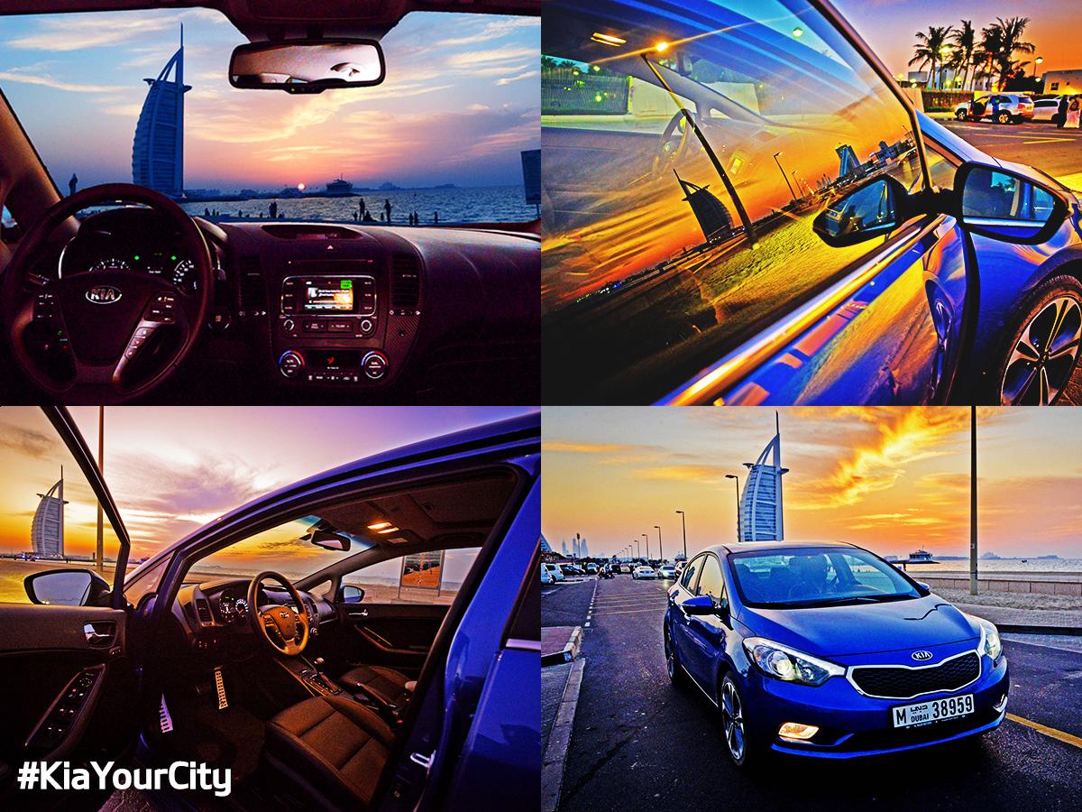 Kia_Worldwide's tweet photo. Absolutely superlatively. #Cerato in #Dubai. #KiaYourCity #Kia http://t.co/u4TLQzrvSJ