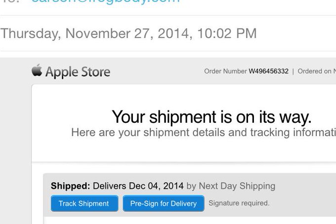Wait, how is that "Next Day Shipping?" http://t.co/5LWGyQYtOQ