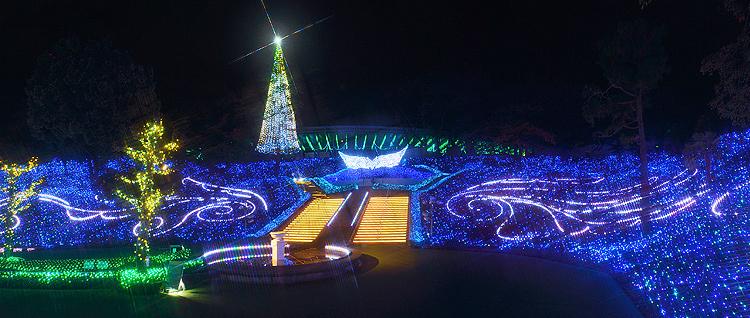 西武園ゆうえんち 関東最大級 300万球の光り輝く森 西武園ゆうえんちイルミージュ は1 4まで毎日営業中 光と音楽のショー 光のシンフォニア はただいまクリスマスバージョンでお届けしております Http T Co Xiz5cchz0p Http T Co Kesj3qiyk8