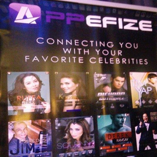 AdorableKarylle's tweet photo. #Appefize connecting you with your favorite celebrities © ;) http://t.co/H3eYAwIKc5