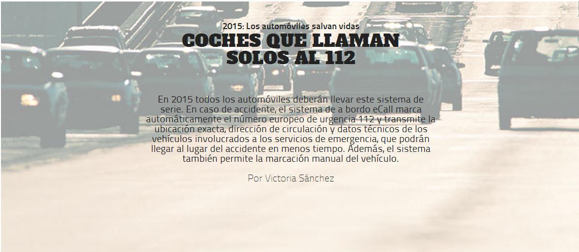 sindicatocppm's tweet photo. En 2015 #cochessalvanvidas Sistema #eCall integrado http://t.co/NooWp3UYwS #RACCMagazine #SeguridadVial @112Spain http://t.co/RuDDL2ZmoV