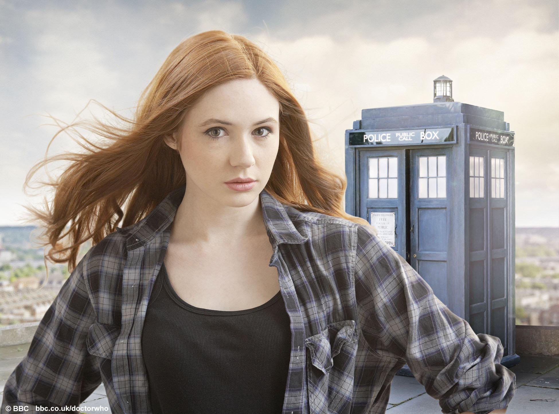 Happy birthday to Karen Gillan! Here s a scene from Amy s first story - The Eleventh Hour:  