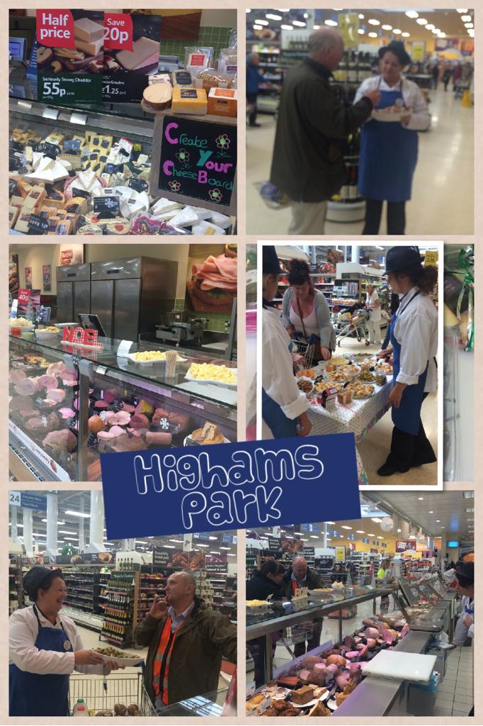 Our lovely jo handing out Christmas cheese tasters ! <a href="/jonny_mcq/">Jonny_mcq</a> <a href="/rebecca5476/">Rebecca Rabadia</a> <a href="/BigWaspPhil/">Phil Richards MBE</a> <a href="/JezButwell/">Jez Butwell</a>