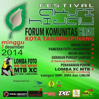 renn4able's tweet photo. Ayo ikut serta dan nonton race sepeda di hutan lindung bukit kucing Tanjungpinang @infopinang @KOS_KAS @Koskas_Kepri http://t.co/VWrssYMgdq