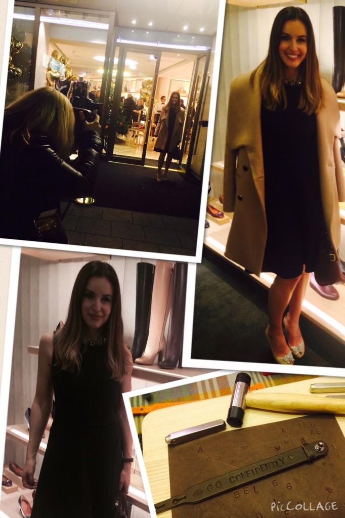 CharlieCW's tweet photo. Wonderful evening at opening of @Mulberry_Editor store in Frankfurt...even if they did make us work! #braceletmaker http://t.co/vWt7sZzUMP