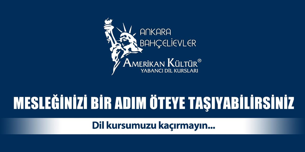 Bizimle yabancı dil öğrenin, mesleğinizle ilgili tüm gelişmeleri yakından takip edin.
Aşkaabat Cd. 61.Sok. No:25