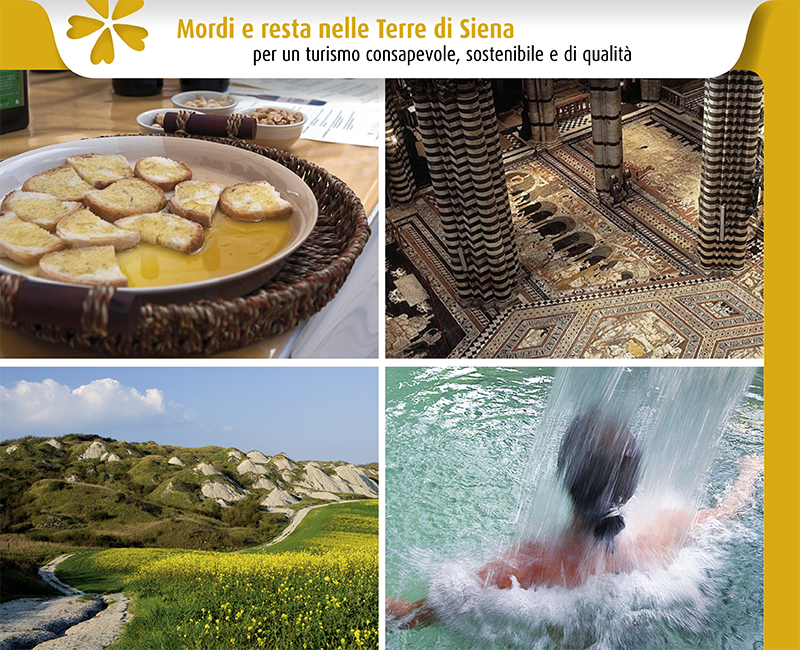 Noi siamo per un #turismo consapevole, #sostenibile e di qualità, noi siamo per il “Mordi e resta”!