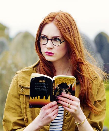 A very happy birthday to Amy Pond the girl who waited, Miss Karen Gillan  
