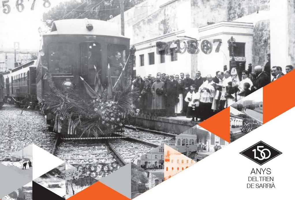FGC's tweet photo. Avui, 28 de novembre, fa 98 anys (1916) del viatge inaugural entre Sarrià i Les Planes! #FGC #FGC150 http://t.co/SvwrfhUnAp