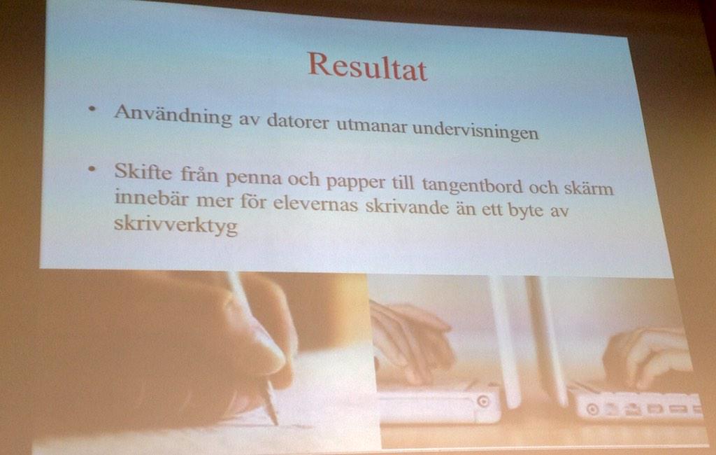jane_tuominen's tweet photo. Resultatet av Marie Nordmarks forskning: #ncskonferens http://t.co/jgtjQJlPNl