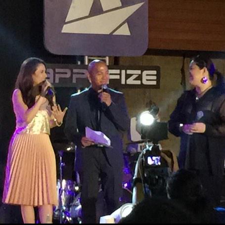 AdorableKarylle's tweet photo. "Karylle- probably the most gorgeous lady in tonight's gathering #Appefize" © raffy gutierrez ;) http://t.co/NJcMoxNF9I