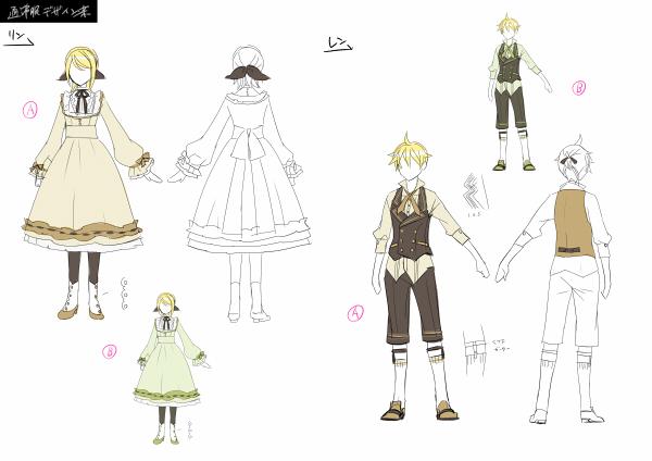 Bad ∞ End ∞ Night普段着② ミク・リン・レン