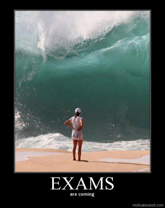 Resultado de imagen para exams are coming