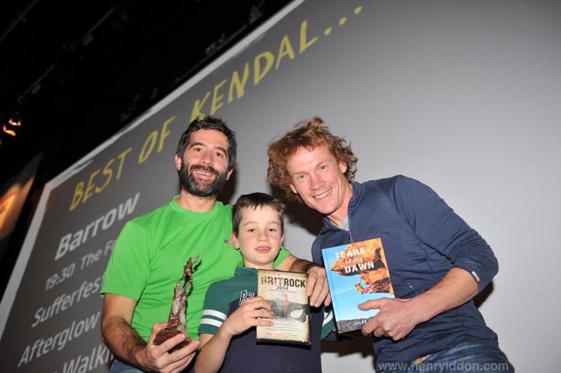 Al_Lee's tweet photo. Double win from @kendalmountain #Juleslines wins @BoardmanTasker &amp; #stonefree wins #bestadrenalinefilm @UKClimbing http://t.co/PmP5BiYWhG
