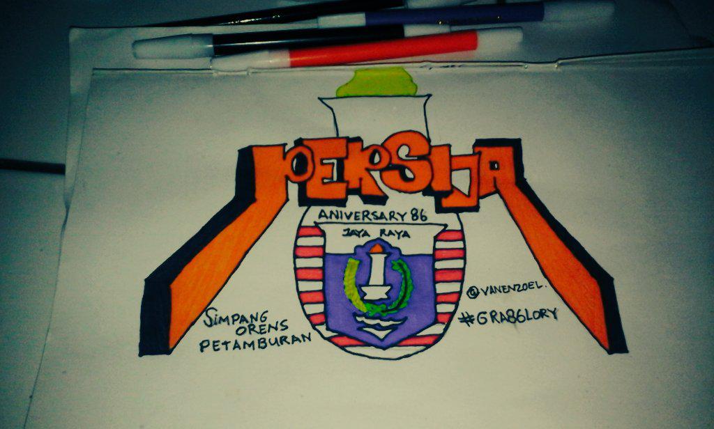 zuland16's tweet photo. HUT Persija Ke 86 ๐ #GuePersija #Gra86lory @SimpangOrens12 @ghocosofyan @yonoonoy @TheJakTNB @chymenk_tami20 http://t.co/MfNQYC6XgN